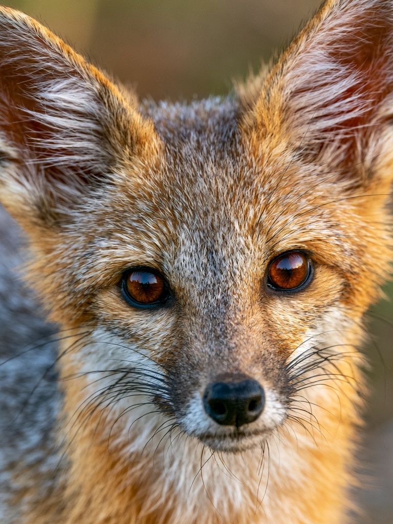 Red Fox Portrait Photography Poster. poster detail