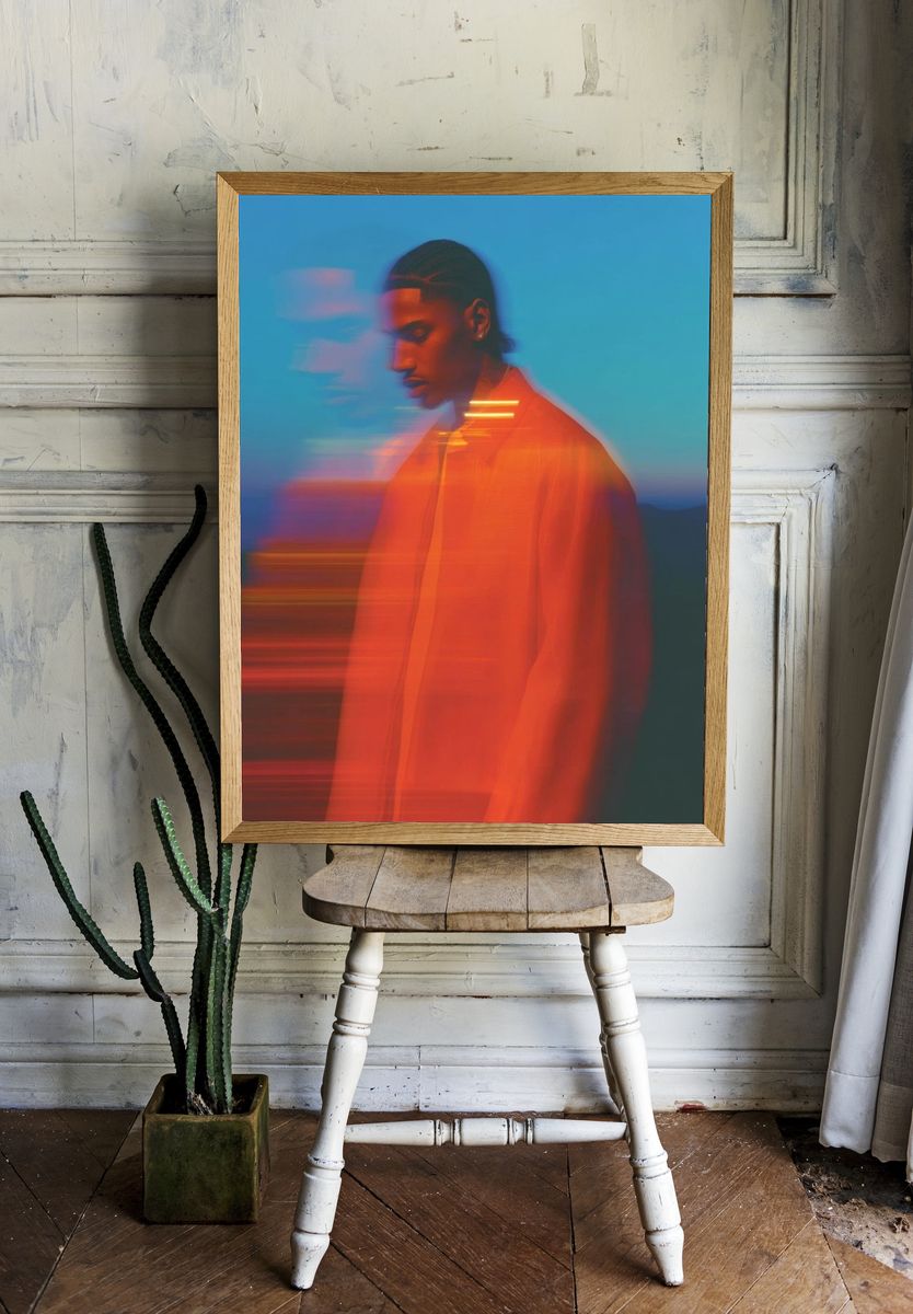 Abstract Portrait — Photography Print. — room view 1