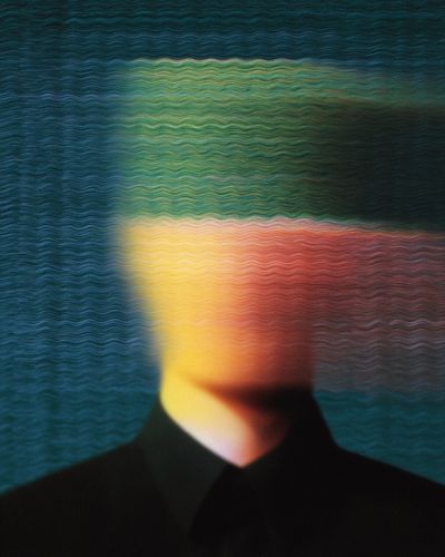 Abstract Portrait Poster. poster