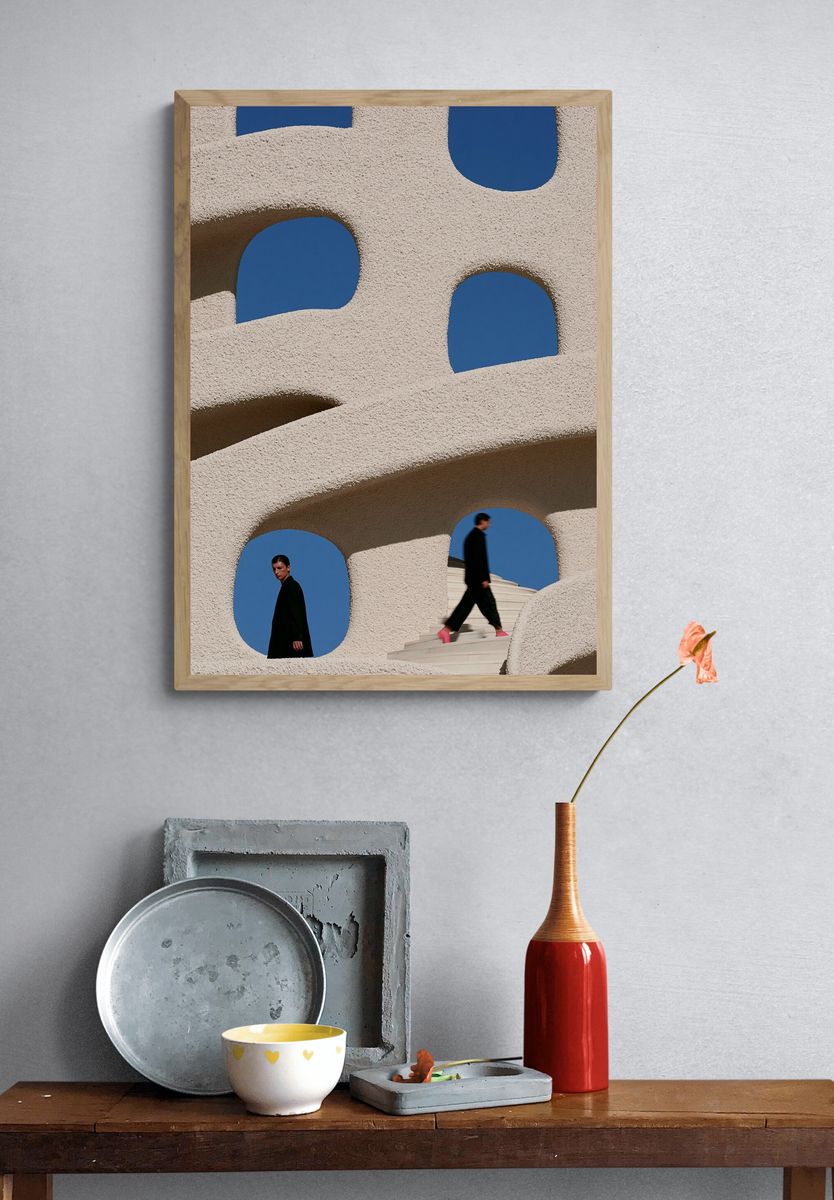 Architectural Figures Photography Poster. — room view 3