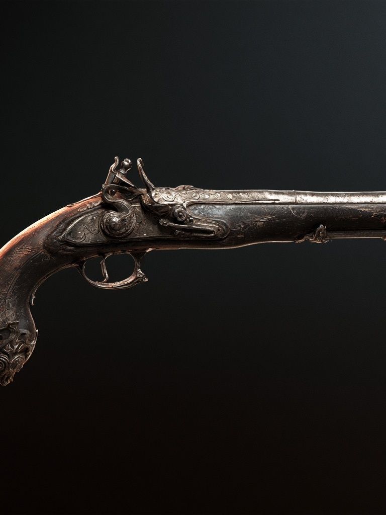Antique Pistol Photography Poster. poster — photography art