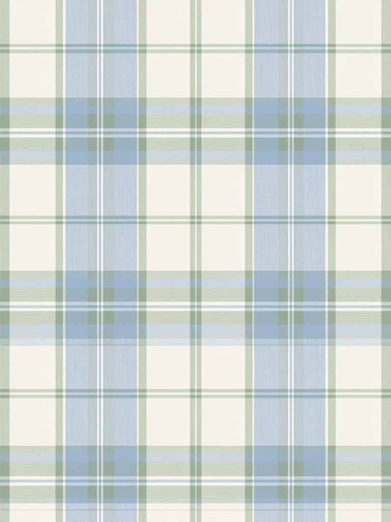 Pastel Plaid Pattern Print. poster detail