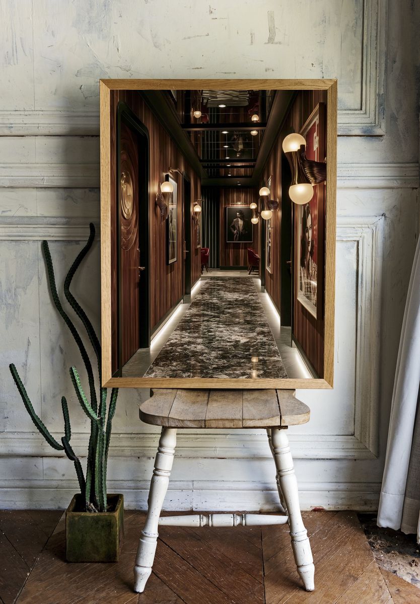Luxury Art Deco Hallway Poster. — room view 1