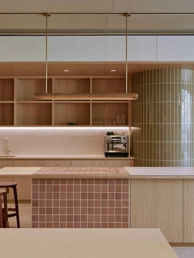 Japandi Kitchen Interior Print.