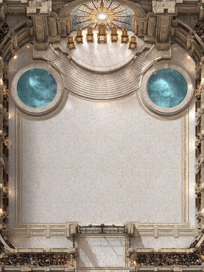 Grand Opera House Interior Poster. poster
