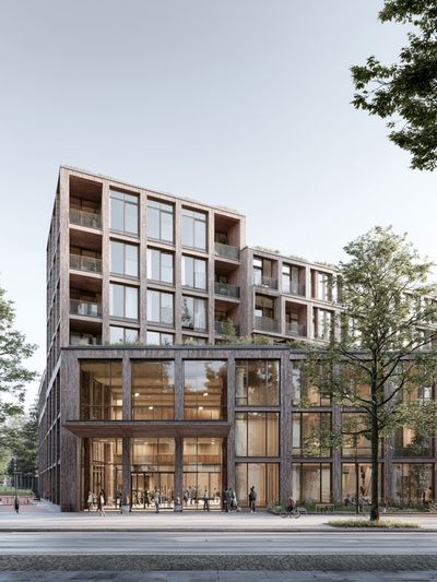 Modern Urban Architecture Poster. poster
