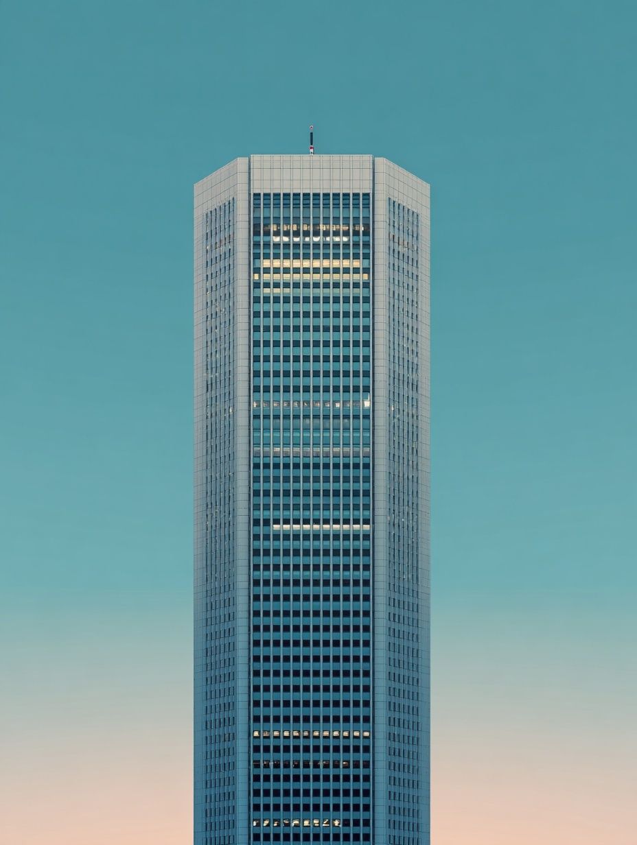 Modern Skyscraper — Architectural Print. poster — architecture art