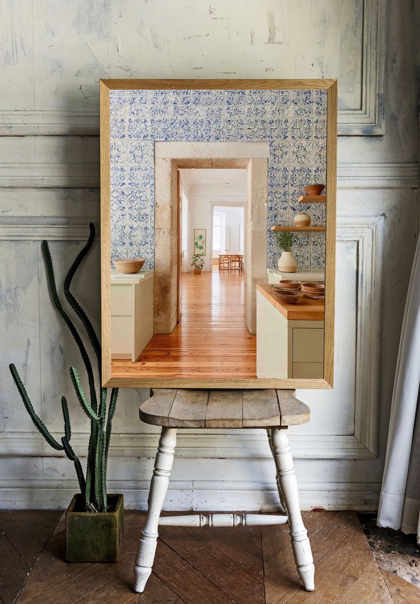 Mediterranean Interior Hallway Poster. — room view 1