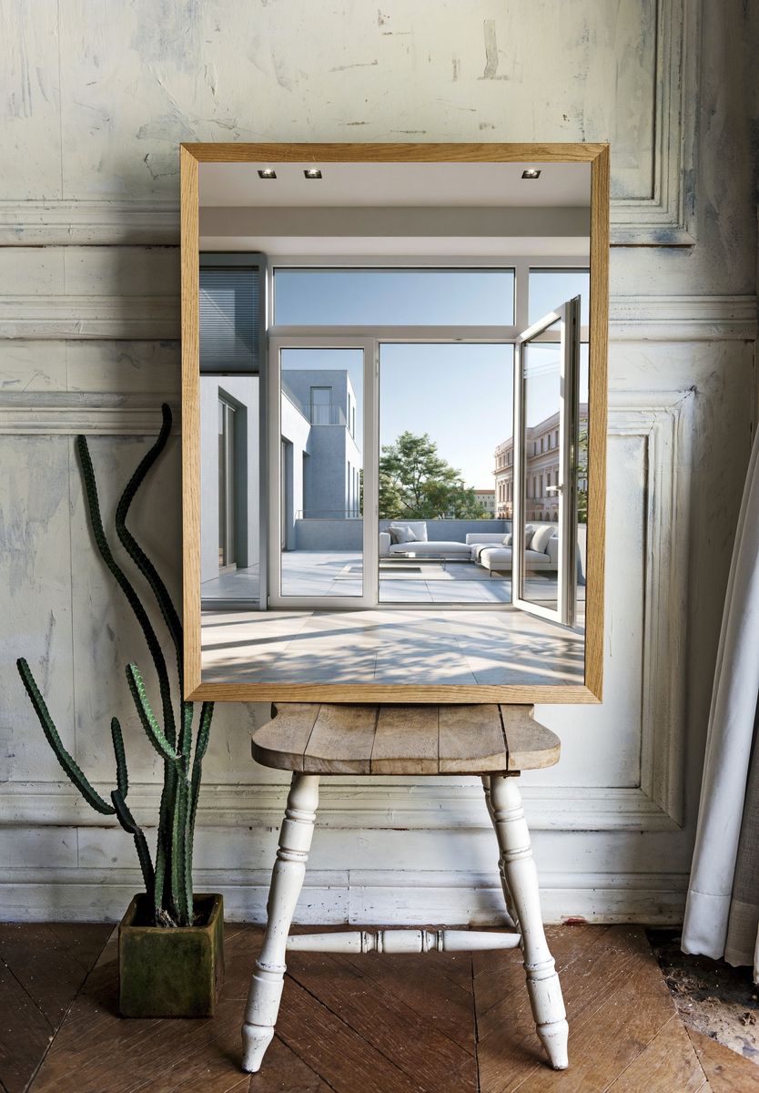 Modern Interior Terrace Photography Poster. room preview