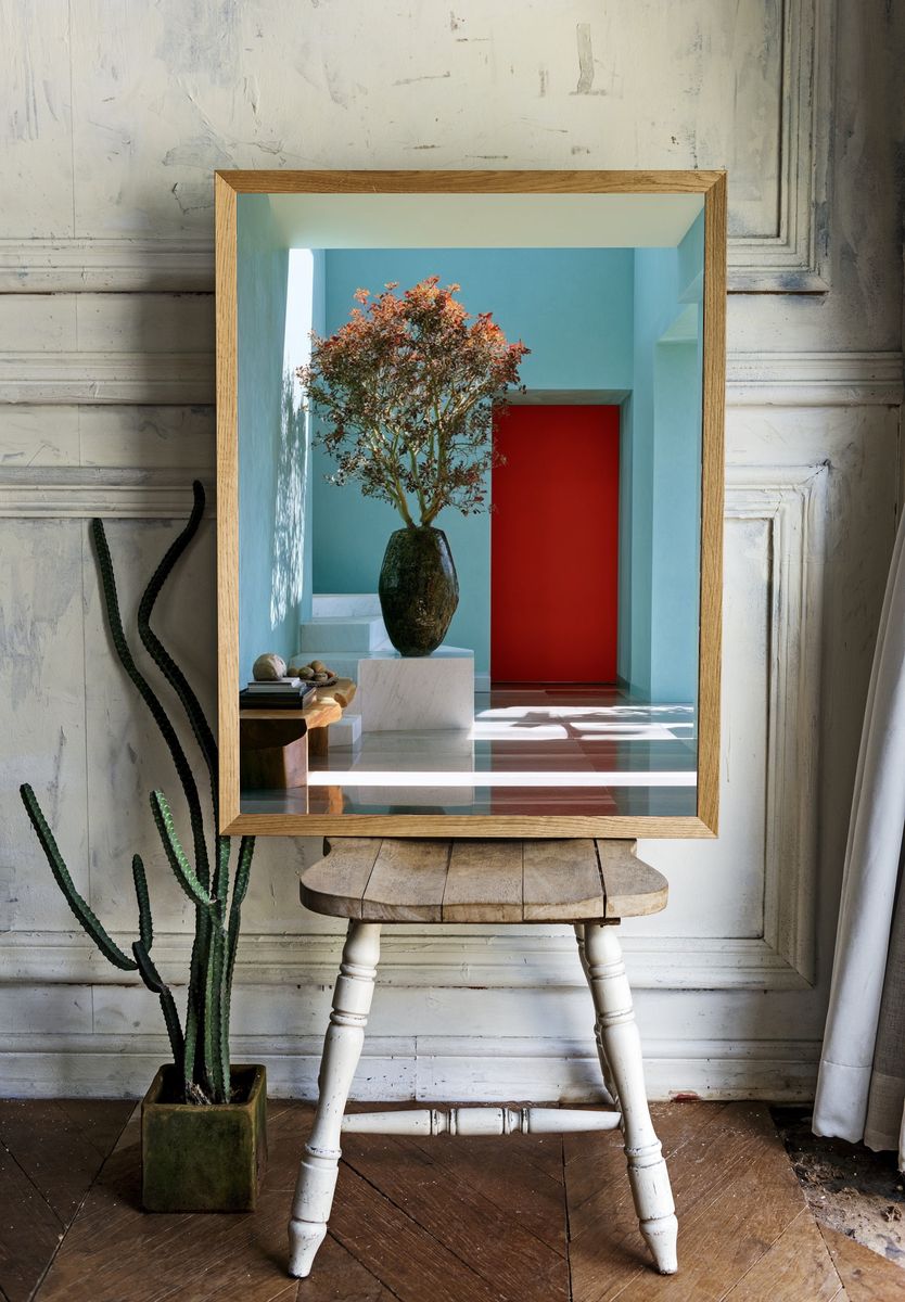 Modern Interior with Bonsai Poster. — room view 1
