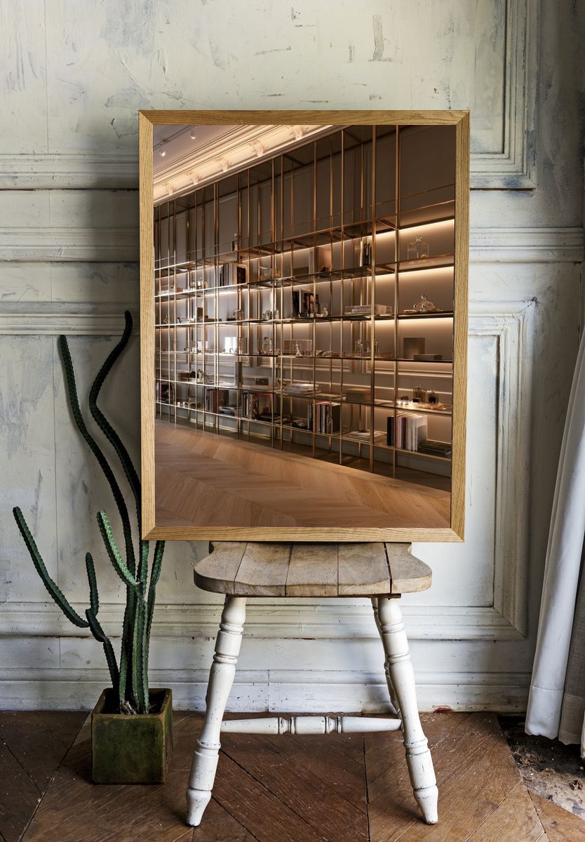 Luxury Library Interior Photography Poster. room preview