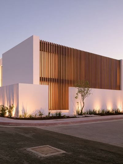 Modern Villa Architecture Poster. poster