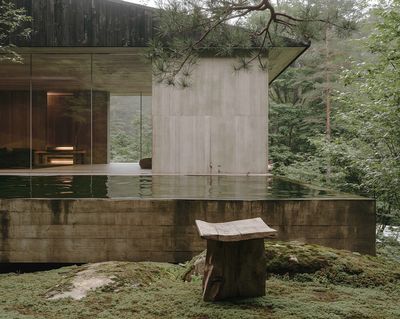 Forest Retreat Architecture Print.