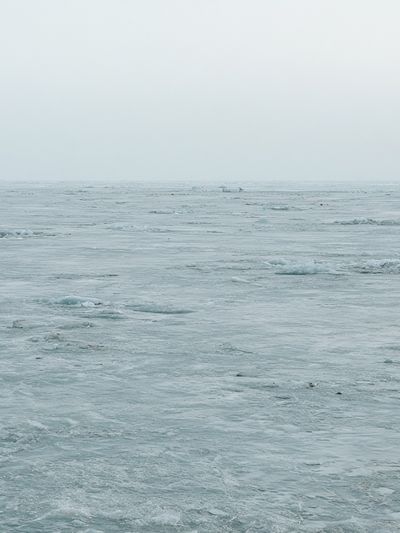 Arctic Ice Field Photography Poster.