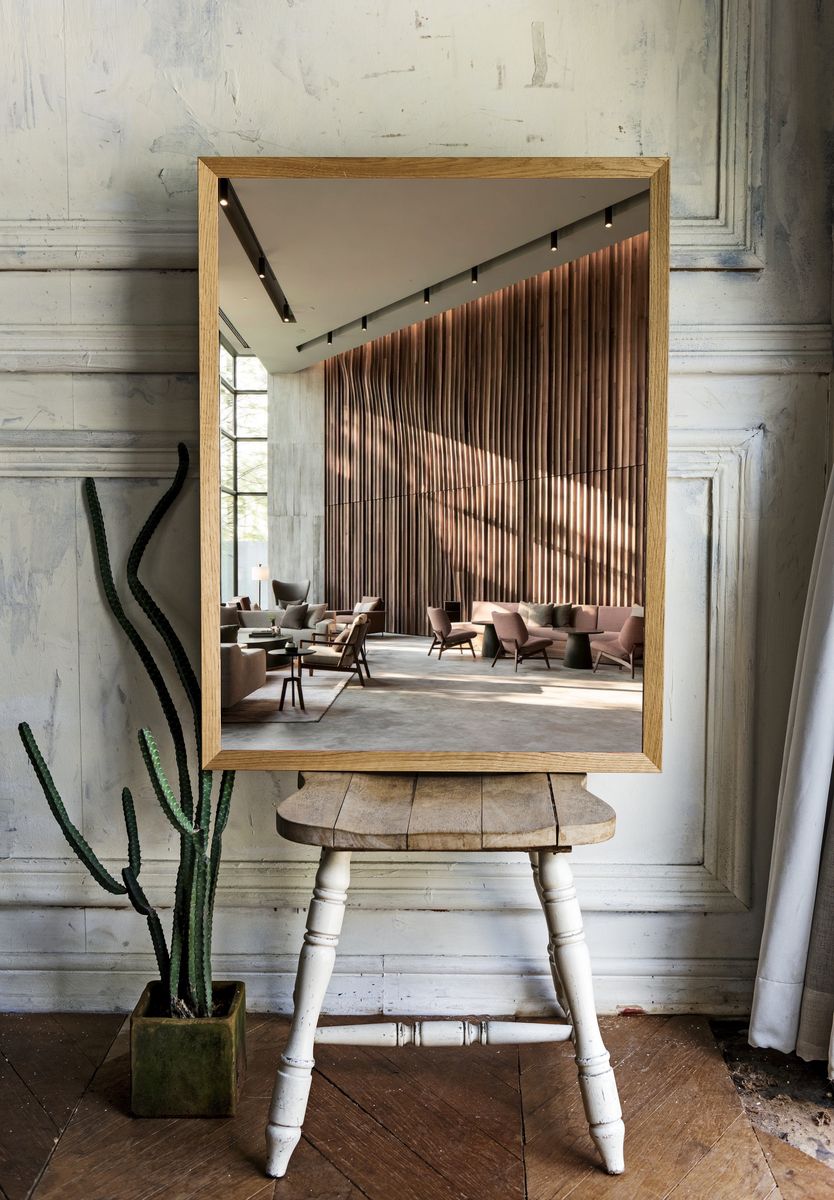 Modern Luxury Lobby Interior Poster. — room view 1