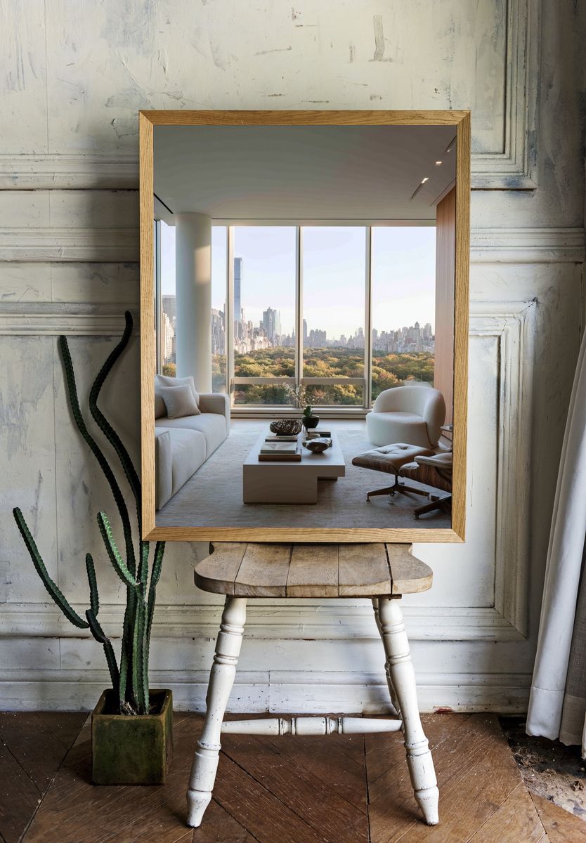 Central Park Skyline Interior Poster. — room view 1
