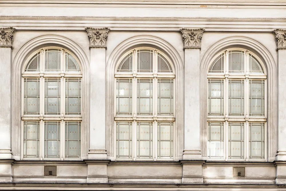Architectural Windows — Photography Print. poster — architecture art