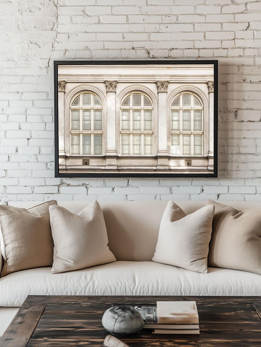 Architectural Windows — Photography Print. room preview
