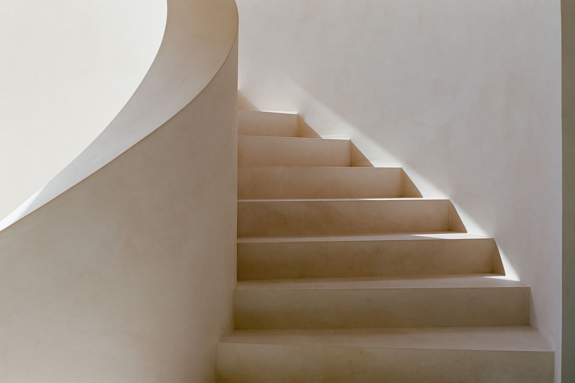 Minimalist Staircase Interior Print. poster detail