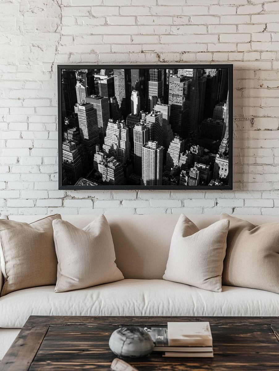 City desktop wallpaper, full HD. — room view 1