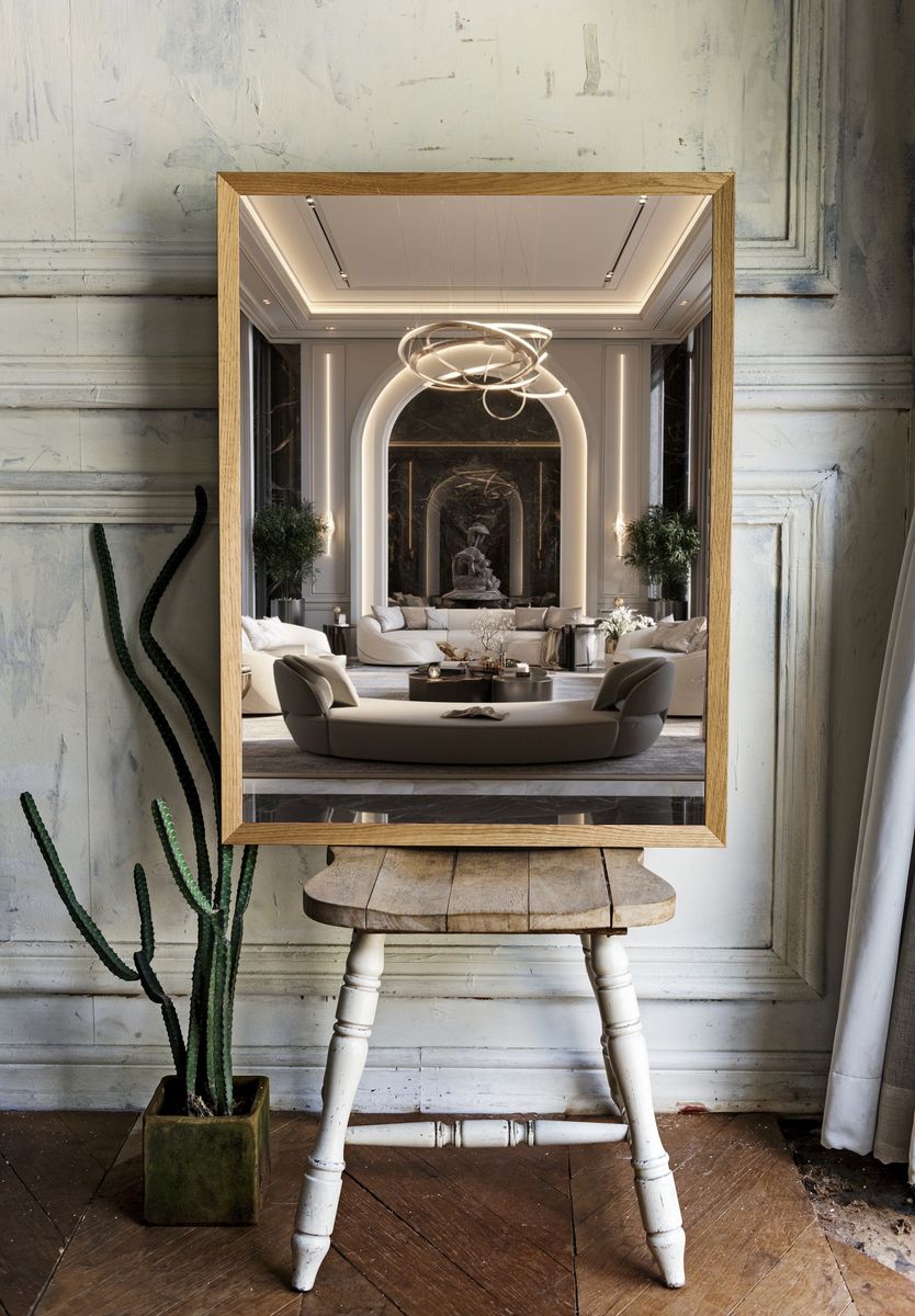 Luxury Grand Salon Interior Poster. — room view 1