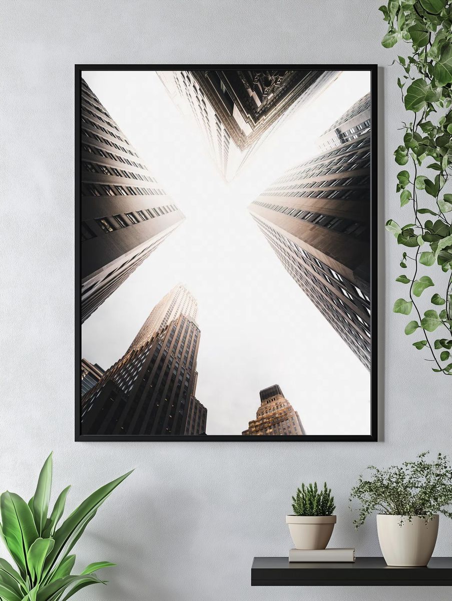 Skyscraper — Photography Print. — room view 4