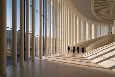 Modern Atrium Architecture Poster.