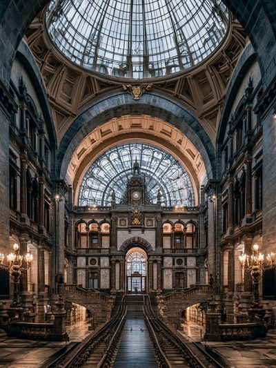 Grand Palace Hall Architecture Poster. poster