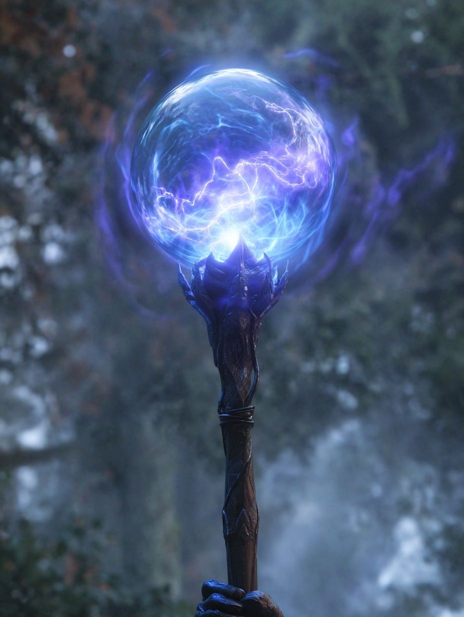 Arcane Orb Fantasy Print. poster — illustration art