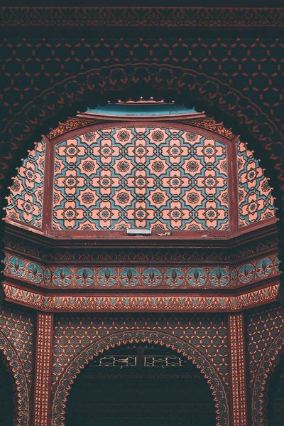 Ornate Architectural Details — Fine Art Print. poster
