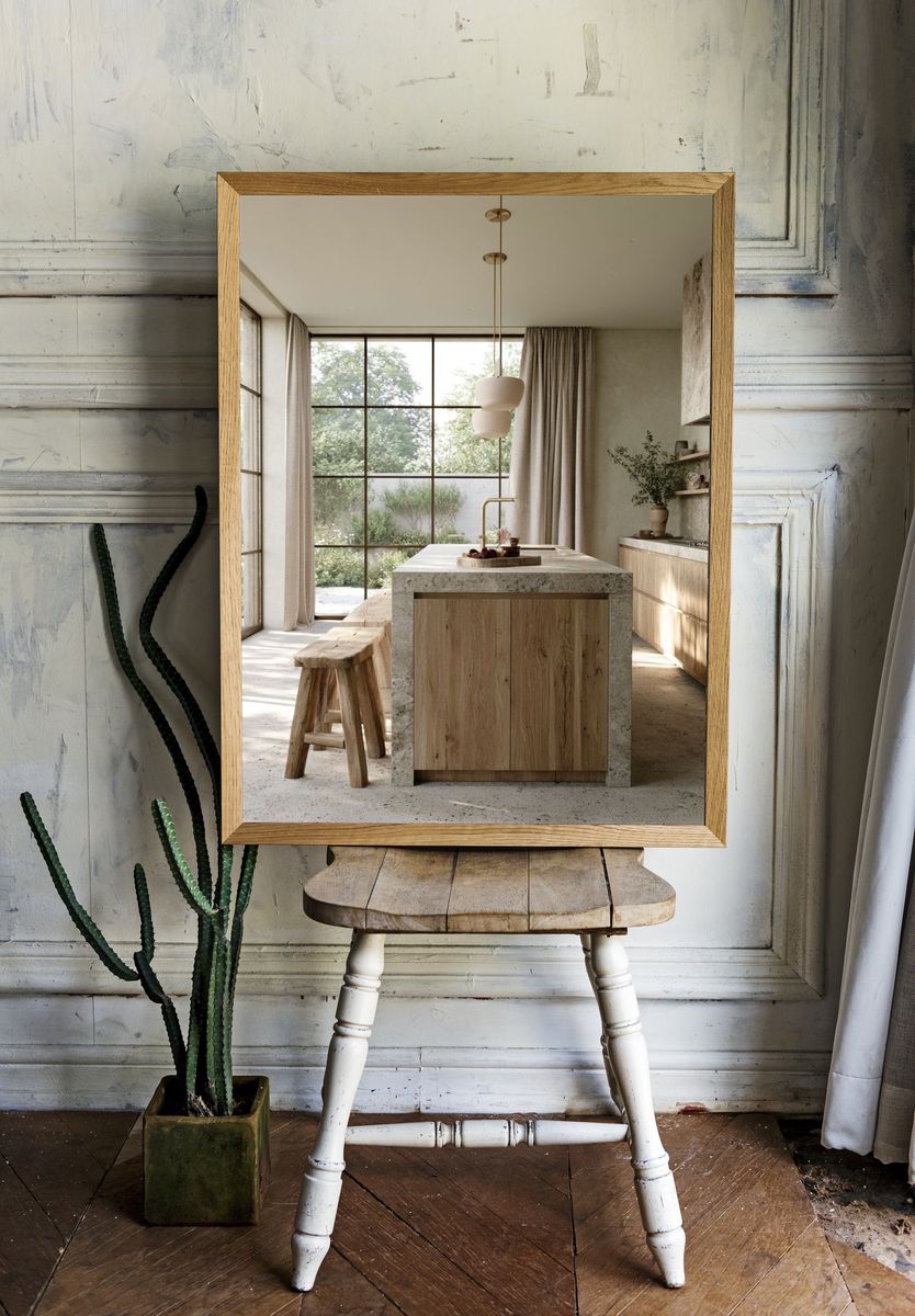 Japandi Kitchen Interior Print. — room view 1
