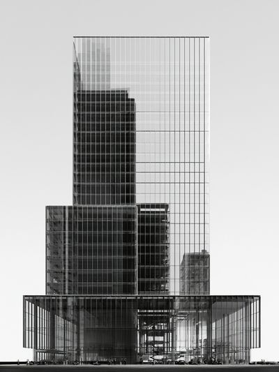 Modern Glass Tower Architecture Print.