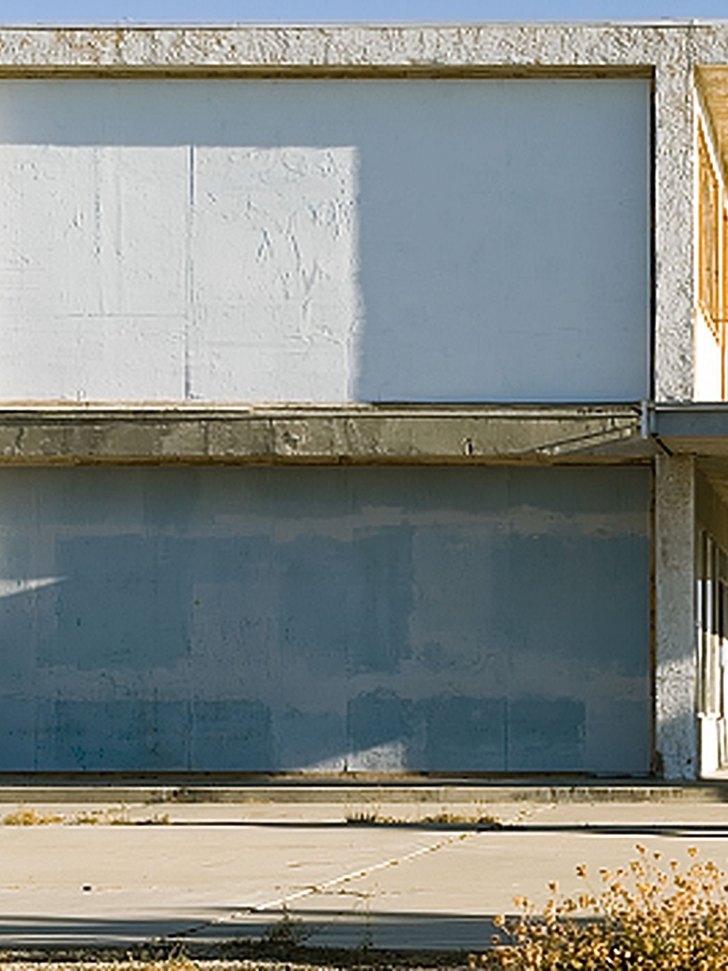 Modern Brutalist Building Poster. poster — architecture art