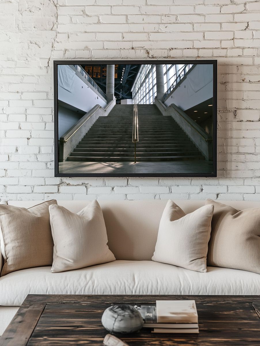 Grand Staircase Interior Photography Poster. — room view 1