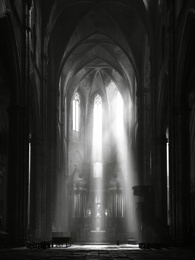 Gothic Cathedral Light Poster.