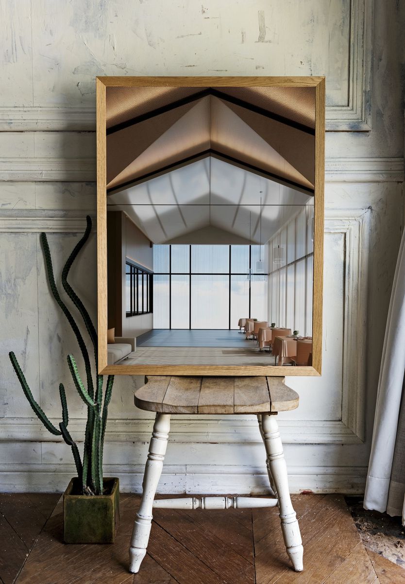 Modern Interior Architecture Poster. — room view 1