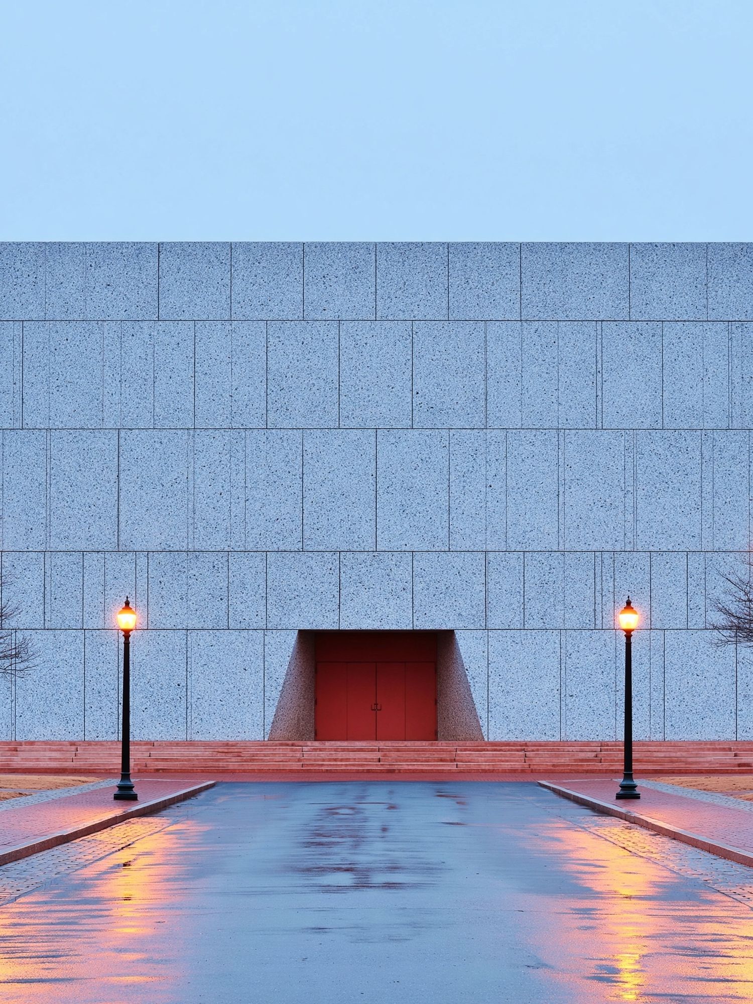 Modern Civic Building Photography Poster. poster — architecture art