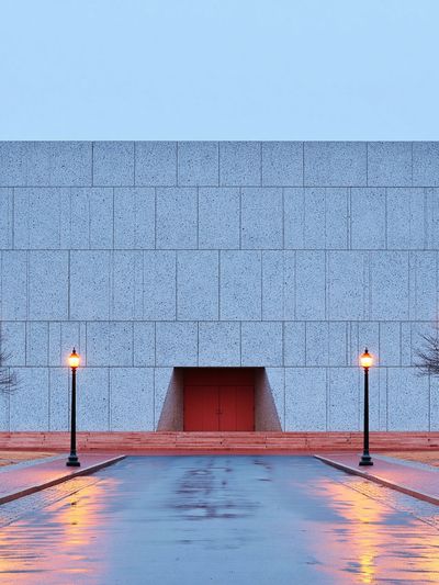 Modern Civic Building Photography Poster. poster