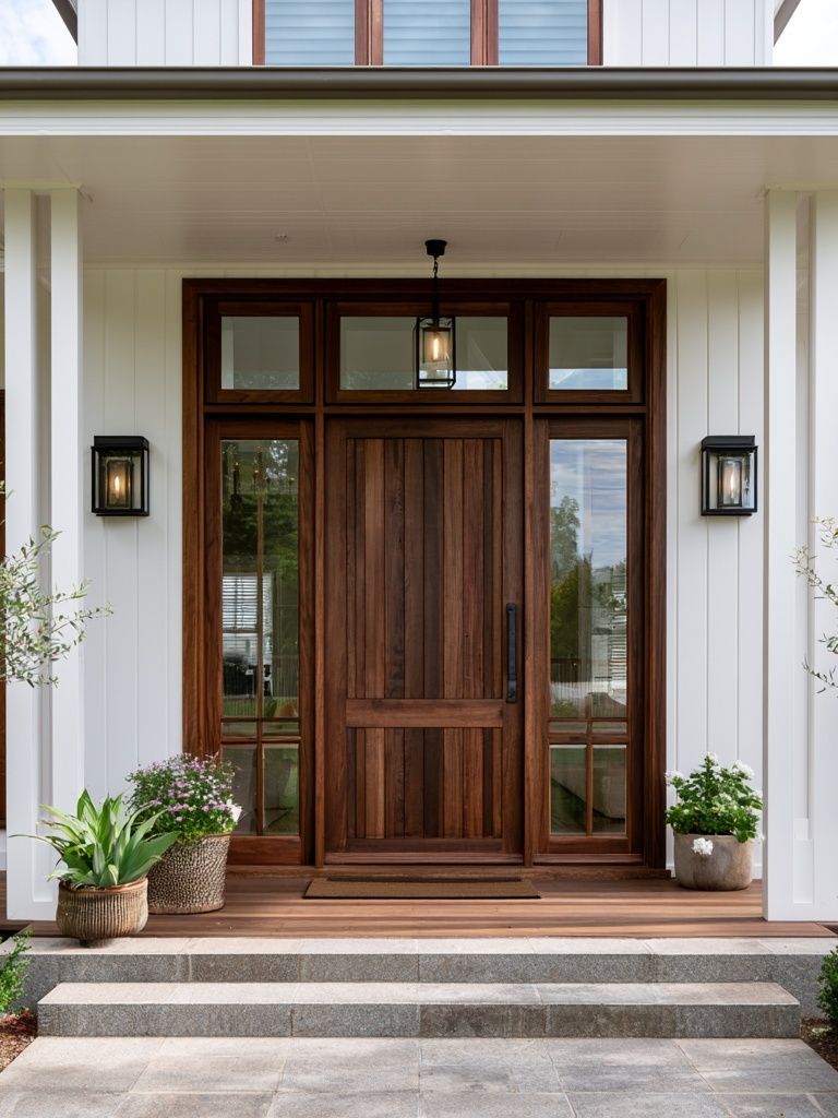 Modern Farmhouse Entryway Photography Poster. poster detail