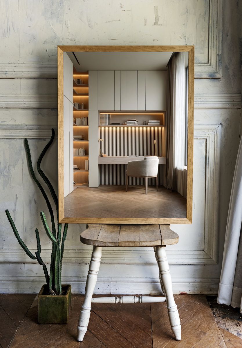 Modern Home Office Interior Print. — room view 1