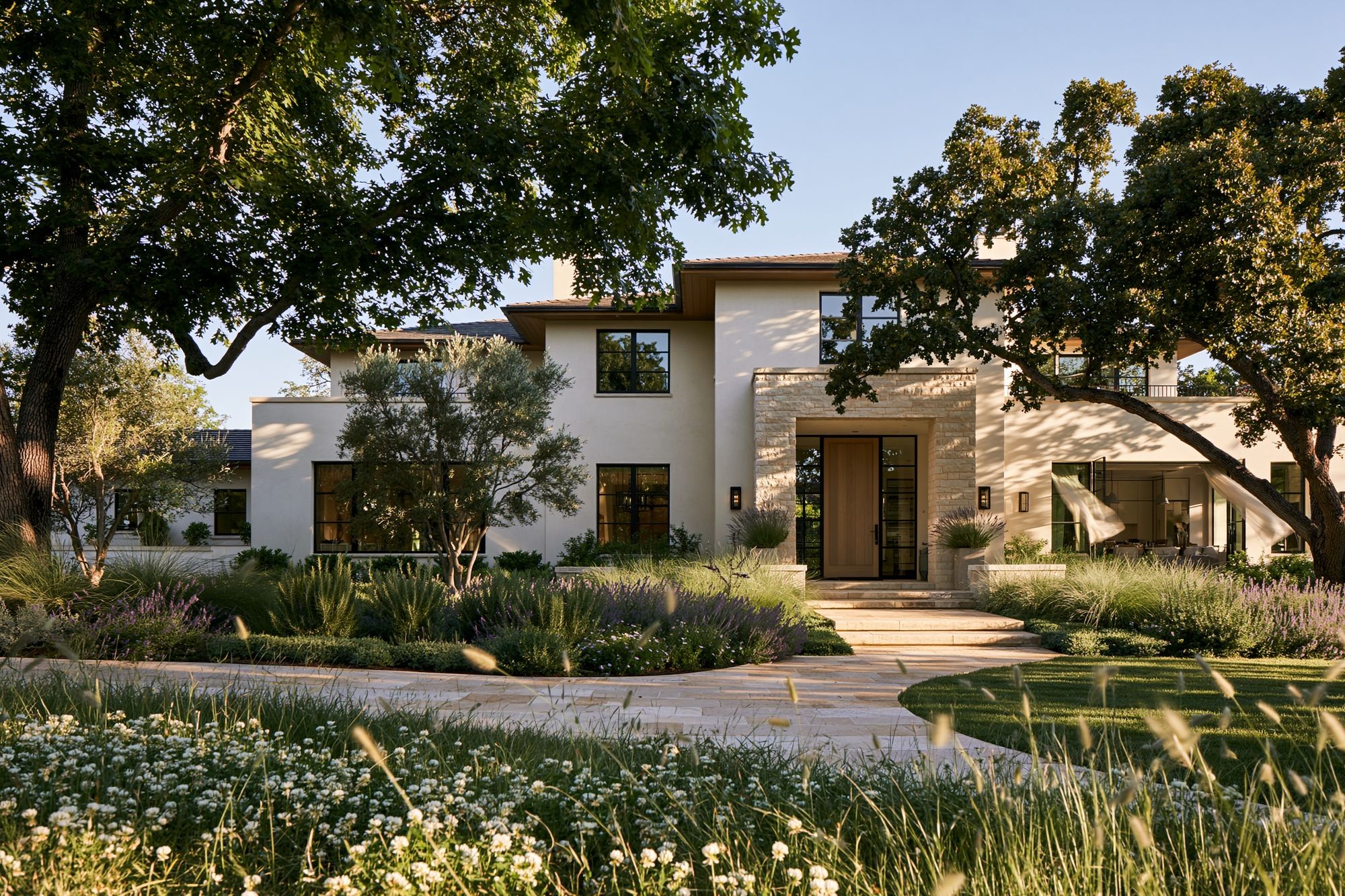 Modern Luxury House Photography Poster. poster — architecture art