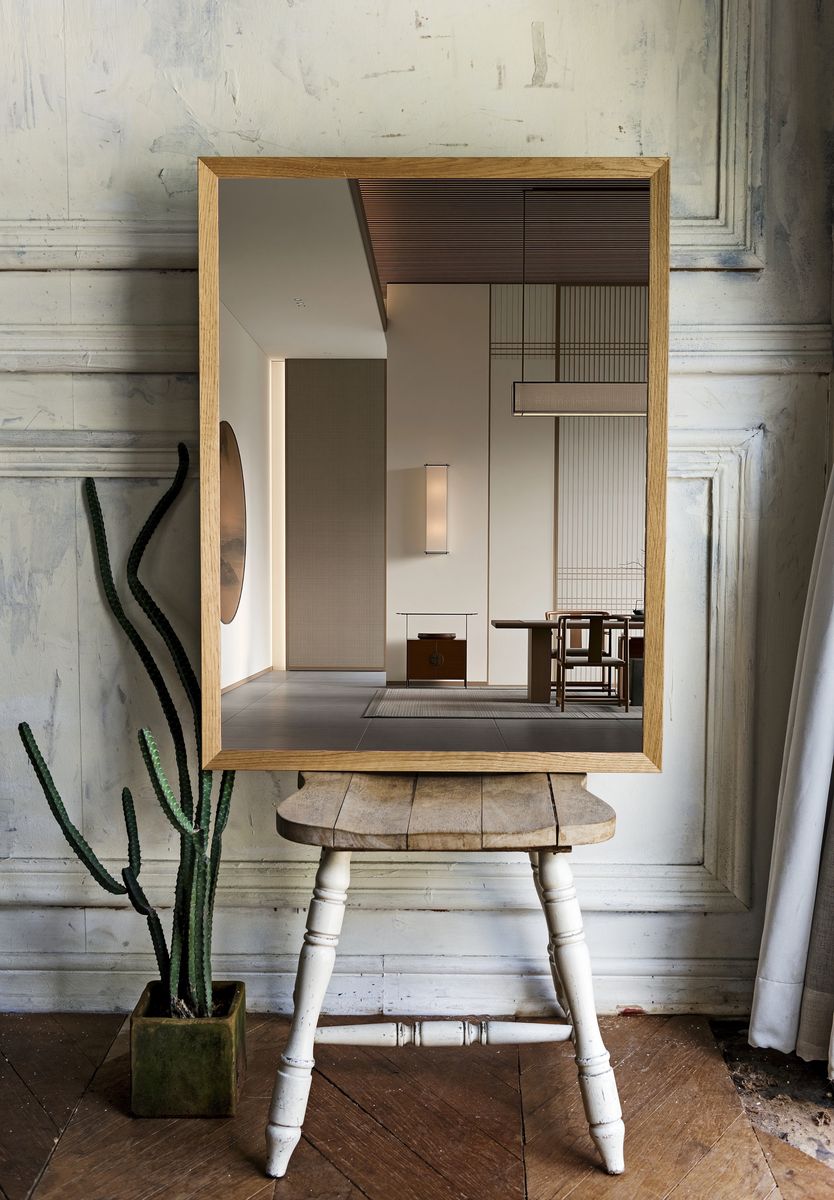 Japandi Dining Room Interior Print. — room view 1