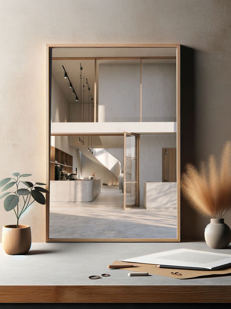 Minimalist Modern Interior Poster. — room view 2