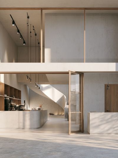 Minimalist Modern Interior Poster. poster