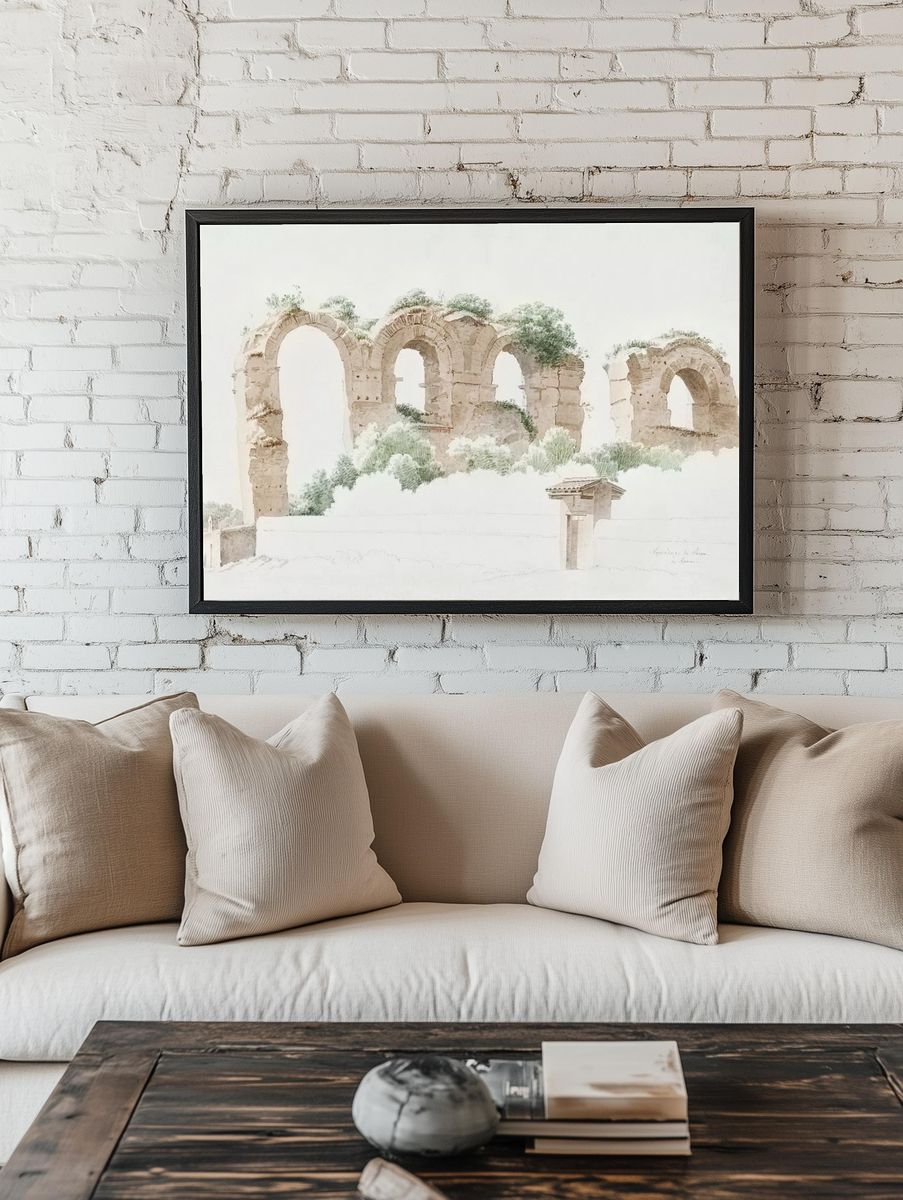 Part Aqueduct Rome (ca. 1809–1812). — room view 1