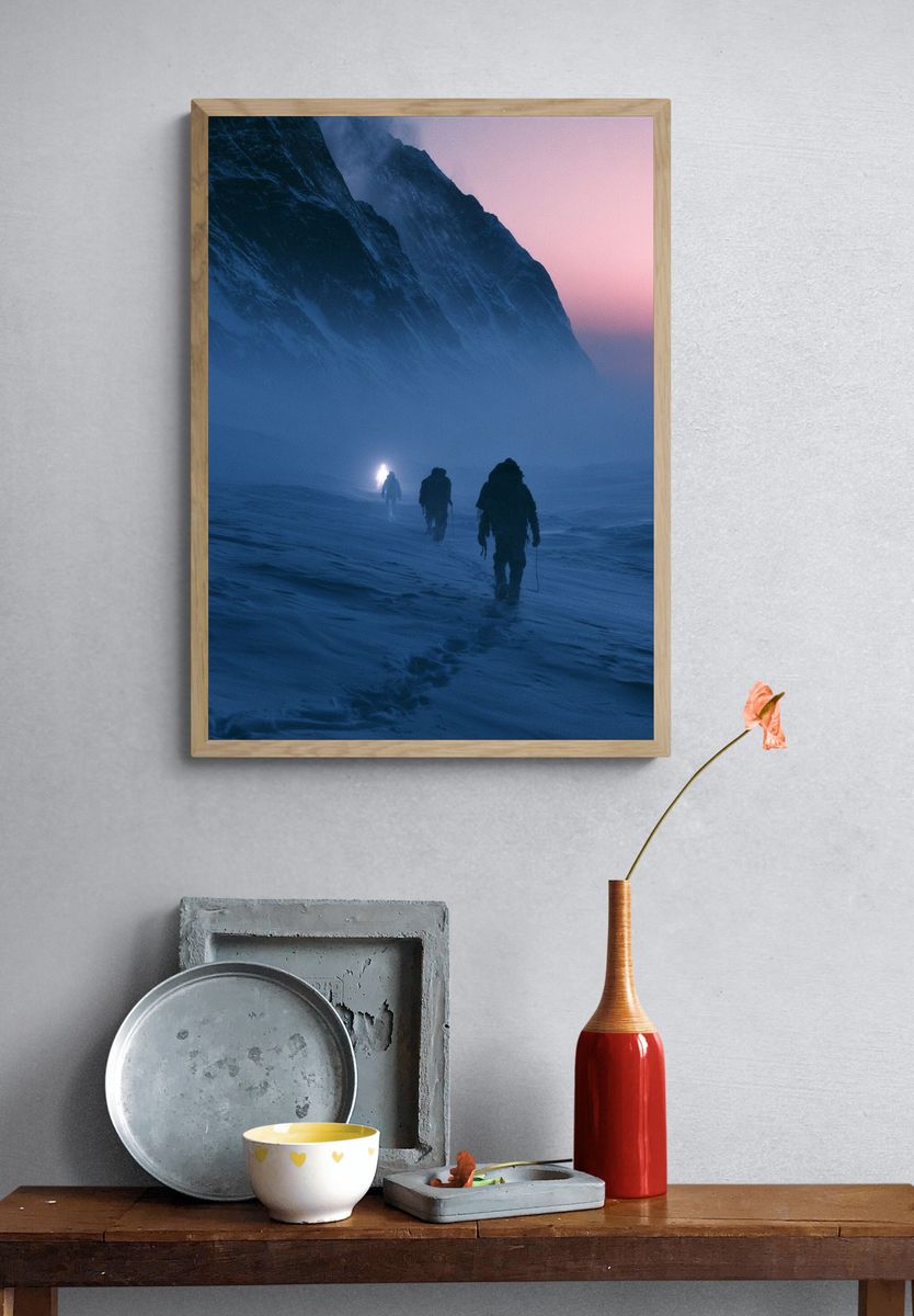 Arctic Expedition Photography Poster. — room view 3