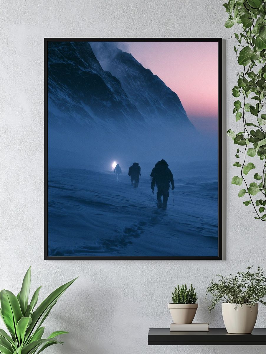 Arctic Expedition Photography Poster. — room view 4