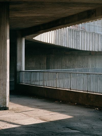 Concrete Underpass Architecture Poster.