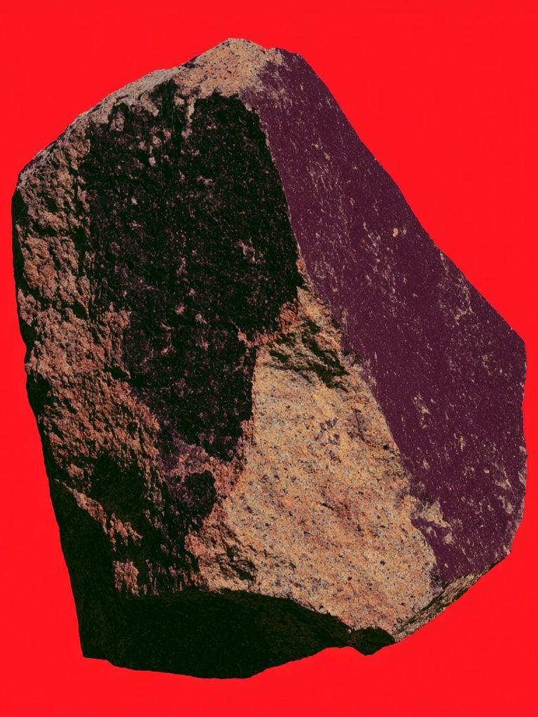 Monolithic Rock Abstract Print. poster — abstract art