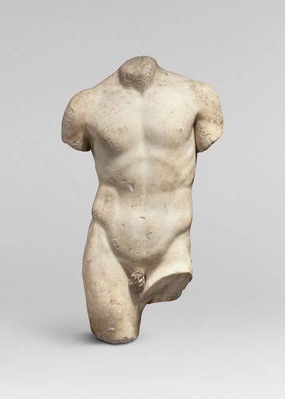 Ancient Greek Torso — Fine Art Print. poster print